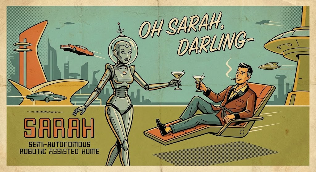 Oh Sarah, Darling - Semi-Autonomous Robotic Electronic Assistant for the Home